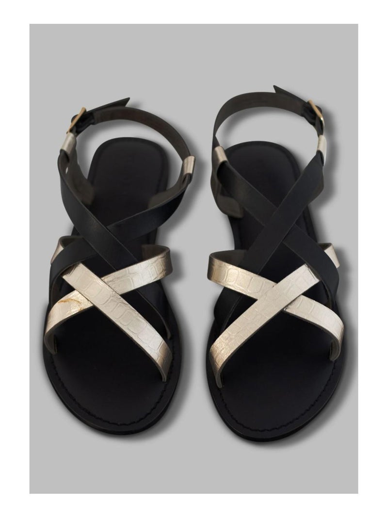 Sandales a brides Vero Moda Jaune - Kiabi