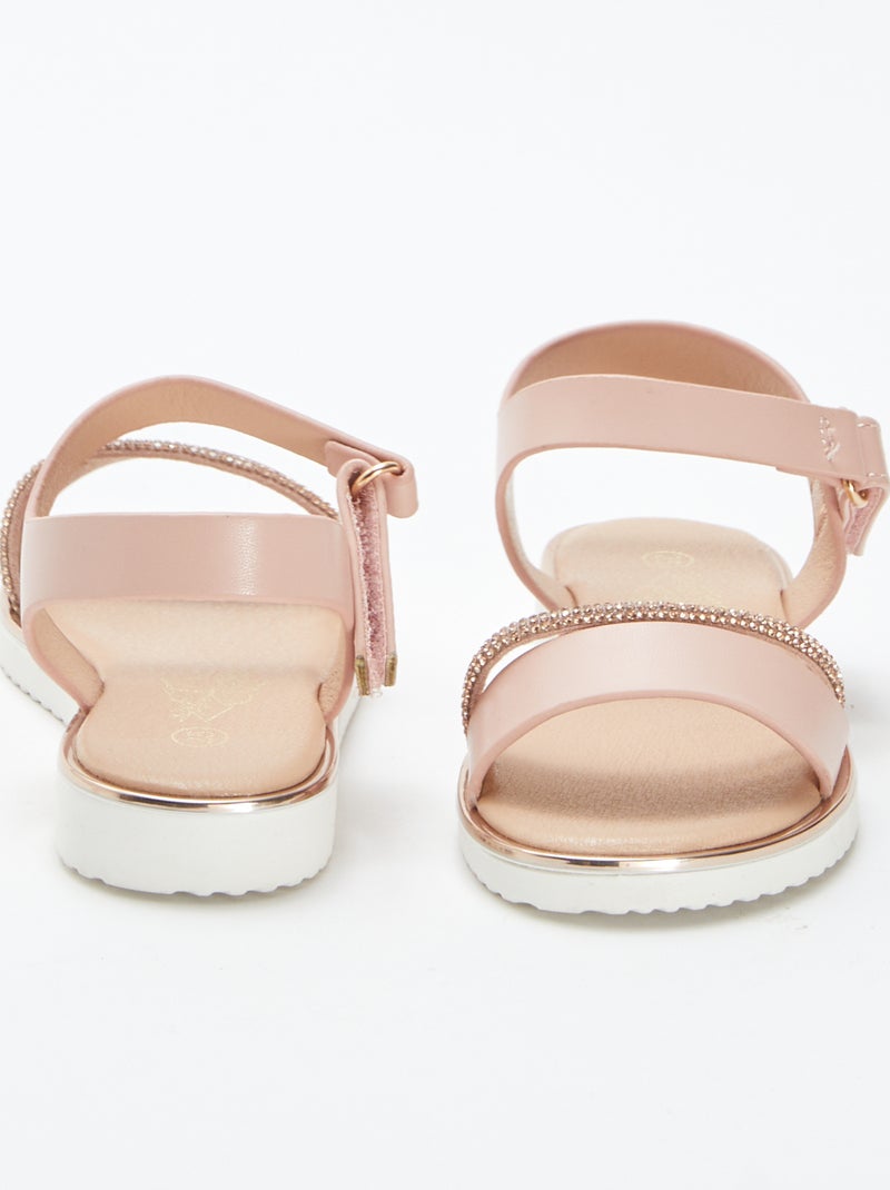 Sandales à double bride ROSE - Kiabi