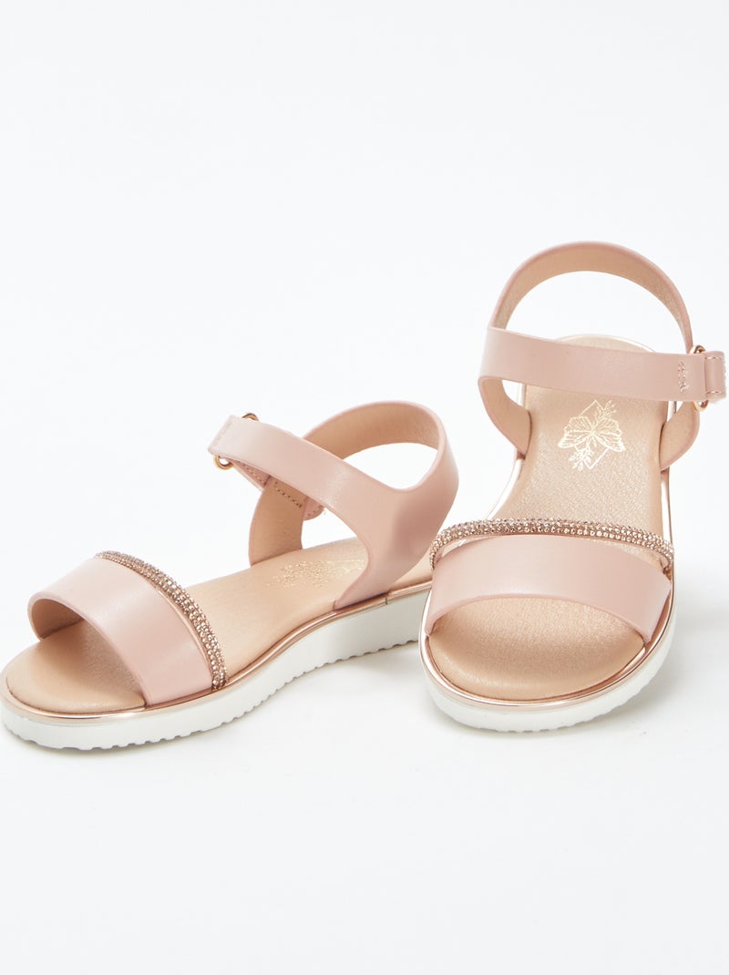 Sandales à double bride ROSE - Kiabi