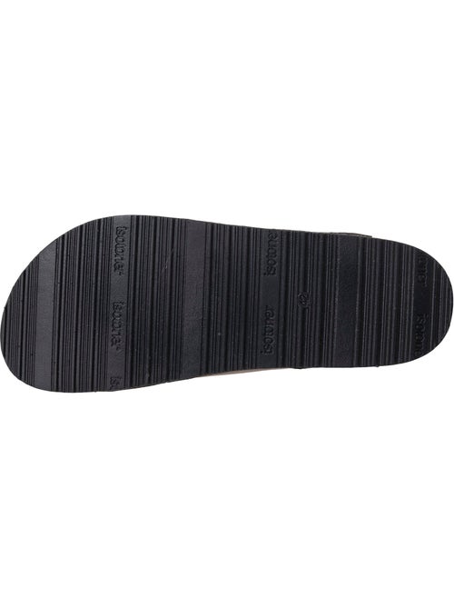 Sandales à doubles bride scratch, semelle intérieur patch talon ultra confortables  Isotoner - Kiabi