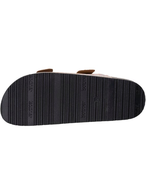 Sandales à doubles bride, semelle intérieur patch talon ultra confortables  Isotoner - Kiabi