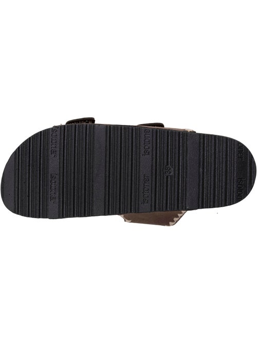 Sandales à doubles bride, semelle intérieur patch talon ultra confortables - Kiabi Sandales à doubles bride, semelle intérieur patch talon ultra confortables - Kiabi