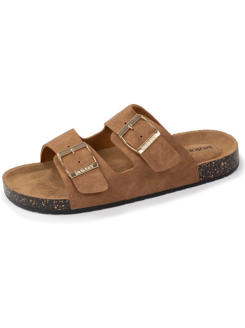 Sandales à doubles brides ultra confortables  Isotoner - Kiabi