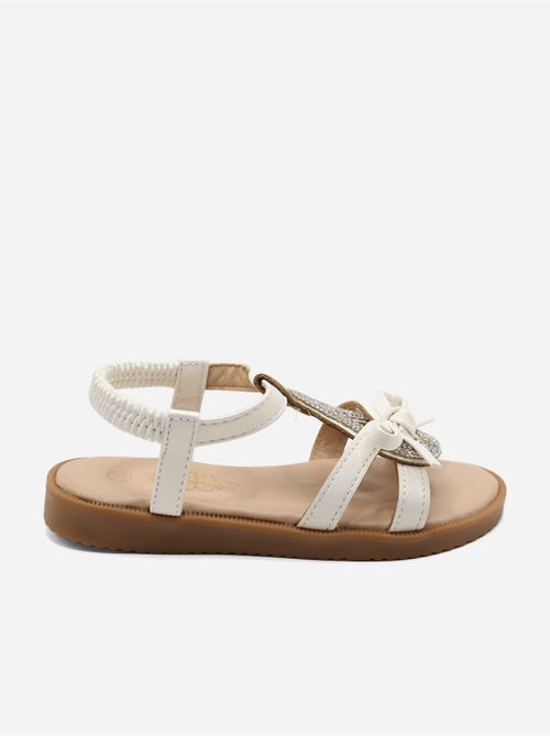 Sandales à élastiques - Kiabi