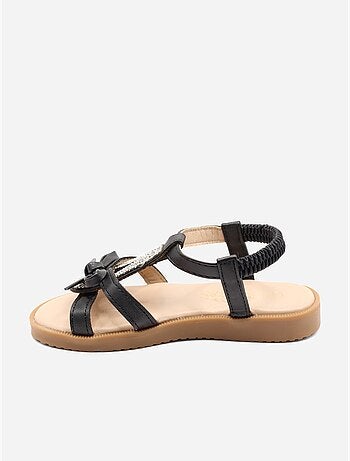 Sandales à élastiques