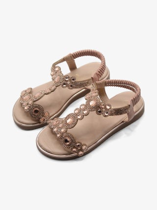 Sandales à élastiques