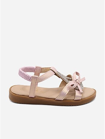 Sandales à élastiques