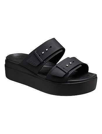 Sandales à Enfiler Crocs Brooklyn Buckle