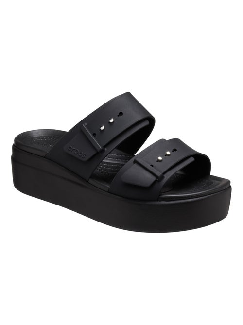 Sandales à Enfiler Crocs Brooklyn Buckle - Kiabi