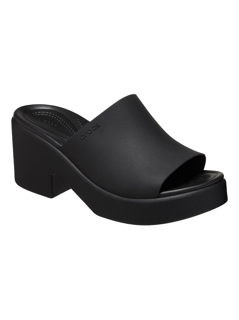 Sandales à Enfiler Crocs Brooklyn Heel Noir - Kiabi