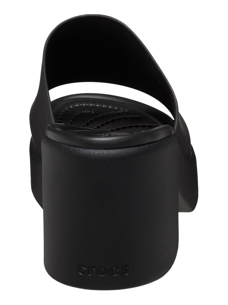 Sandales à Enfiler Crocs Brooklyn Heel Noir - Kiabi