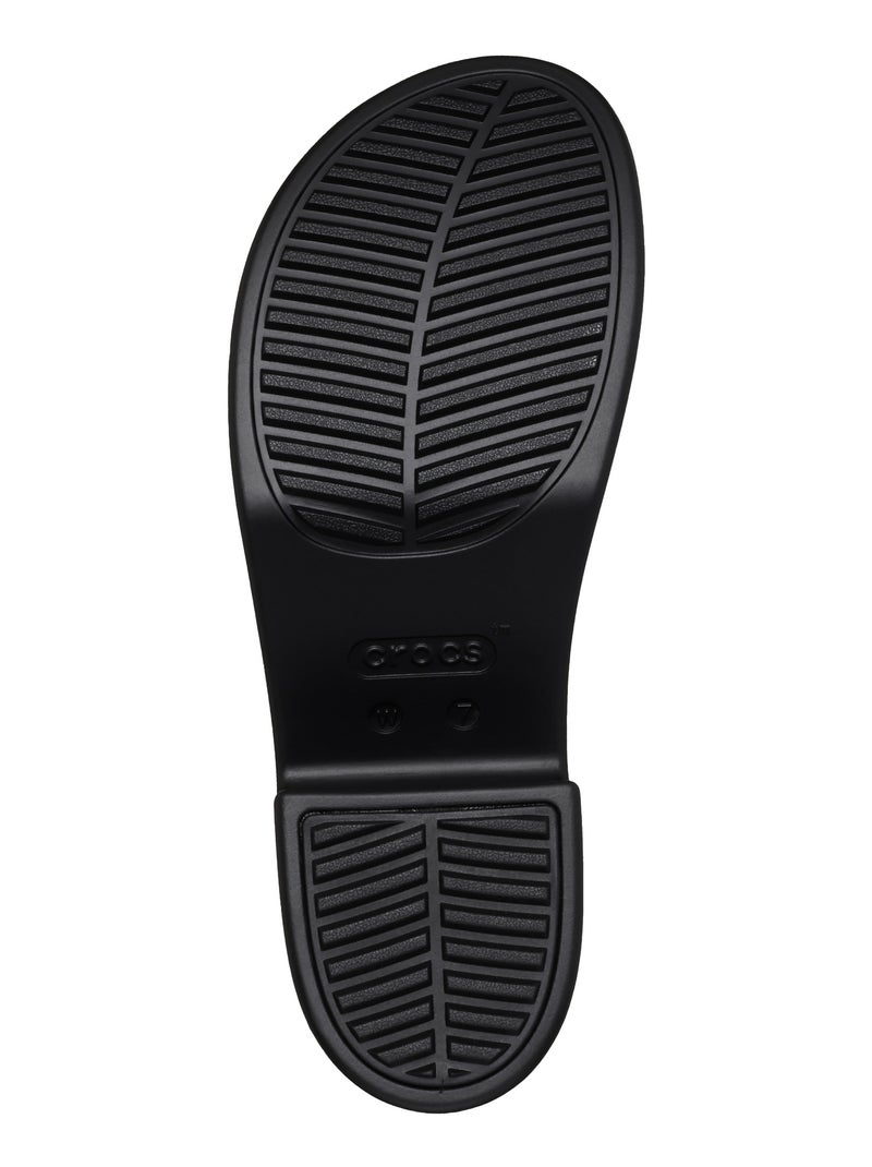 Sandales à Enfiler Crocs Brooklyn Heel Noir - Kiabi