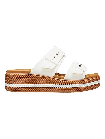 Sandales à Enfiler Crocs Brooklyn Woven Buckle