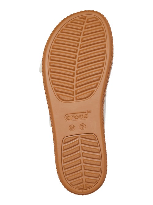 Sandales à Enfiler Crocs Brooklyn Woven Buckle - Kiabi