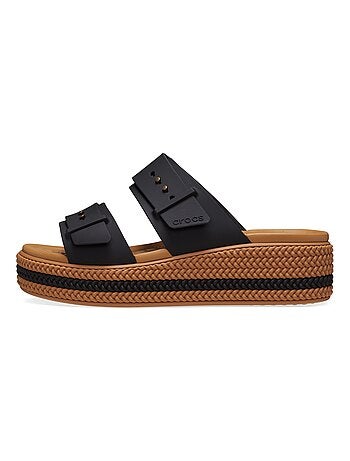 Sandales à Enfiler Crocs Brooklyn Woven Buckle