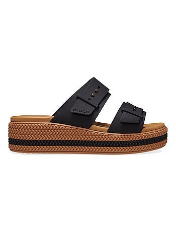 Sandales à Enfiler Crocs Brooklyn Woven Buckle