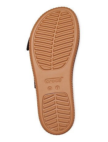 Sandales à Enfiler Crocs Brooklyn Woven Buckle