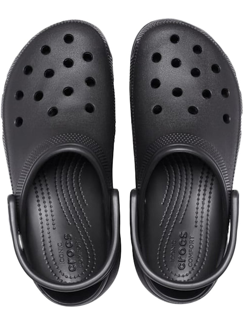 Sandales à Enfiler Crocs Classic Platform Clog Noir - Kiabi