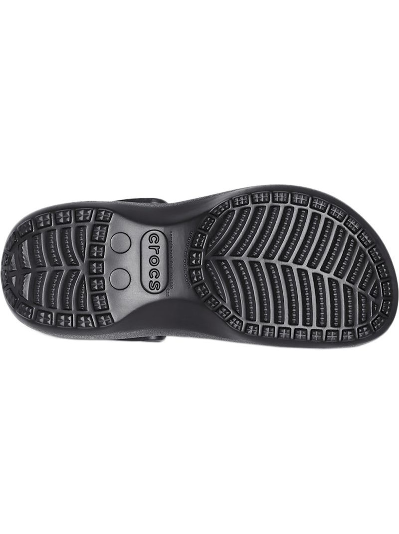 Sandales à Enfiler Crocs Classic Platform Clog Noir - Kiabi