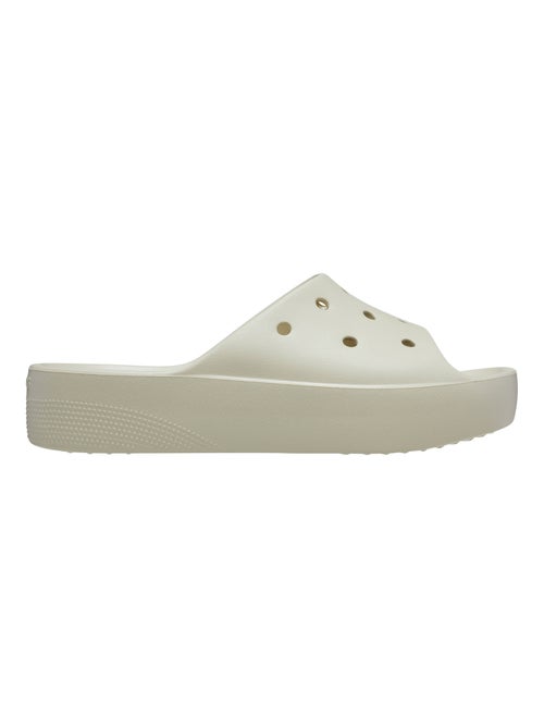 Sandales à Enfiler Crocs Classic Platform Slide - Kiabi