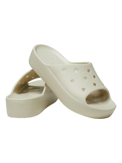 Sandales à Enfiler Crocs Classic Platform Slide - Kiabi