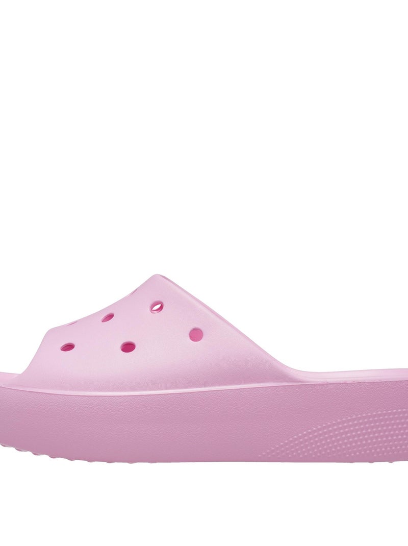 Sandales à Enfiler Crocs Classic Platform Slide Rose - Kiabi