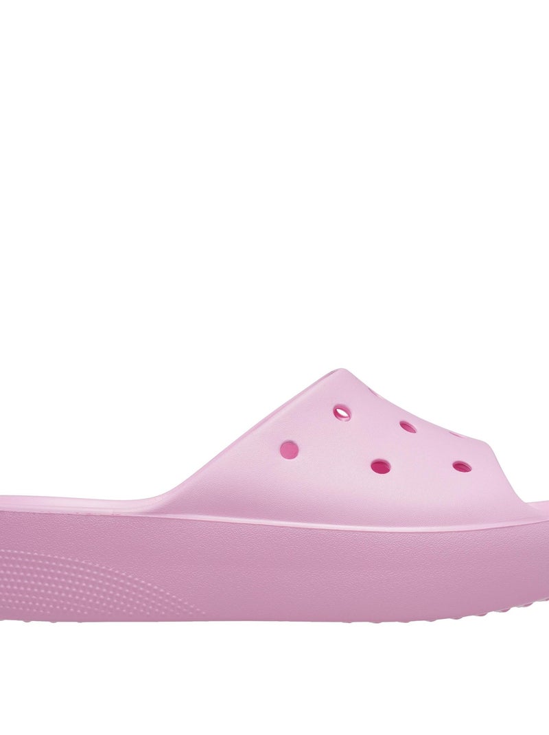 Sandales à Enfiler Crocs Classic Platform Slide Rose - Kiabi