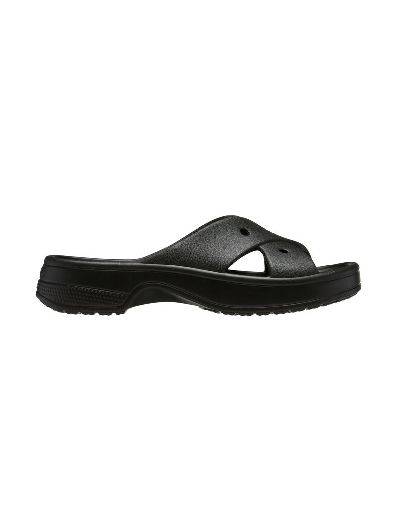Sandales à Enfiler Crocs Cross Strap Noir - Kiabi
