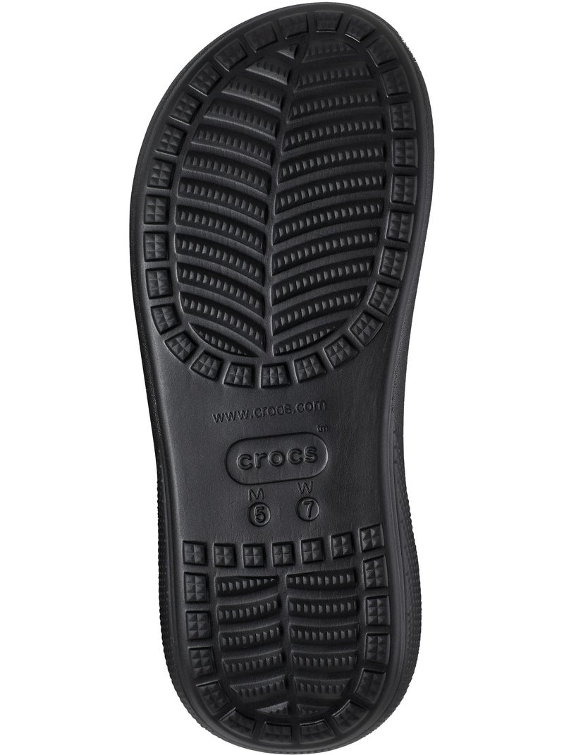 Sandales à Enfiler Crocs Crush Noir - Kiabi