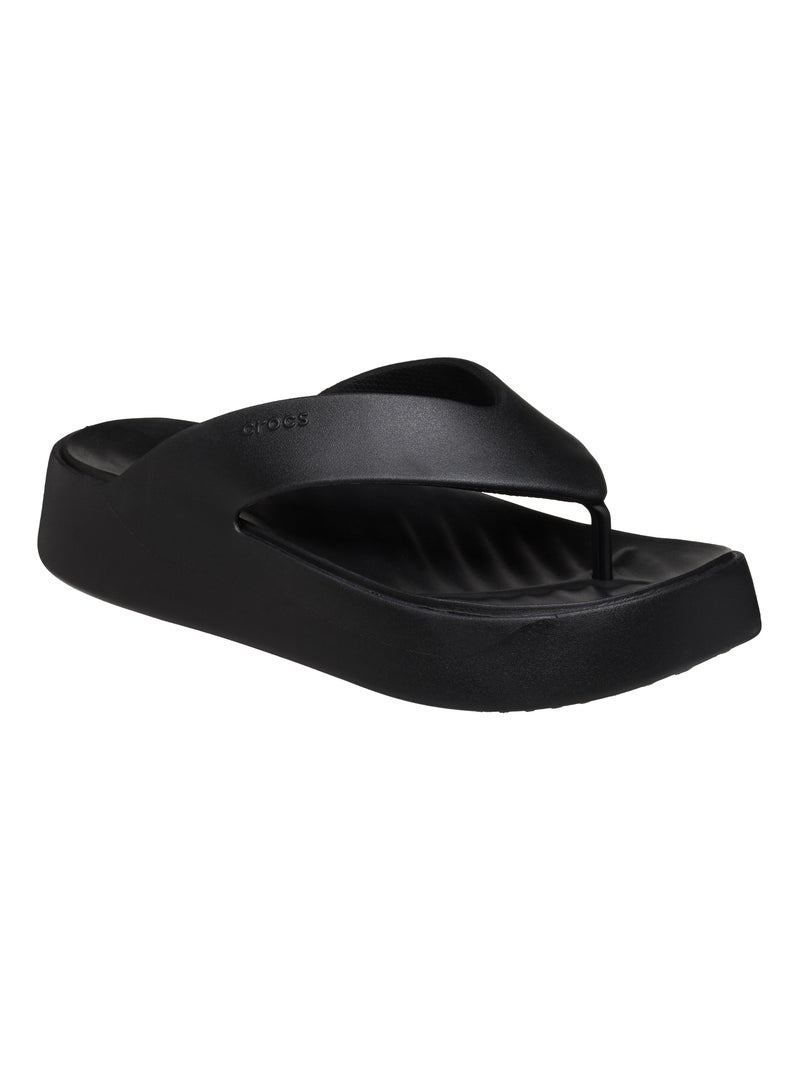 Sandales à Enfiler Crocs Getaway Platform Flip Noir - Kiabi