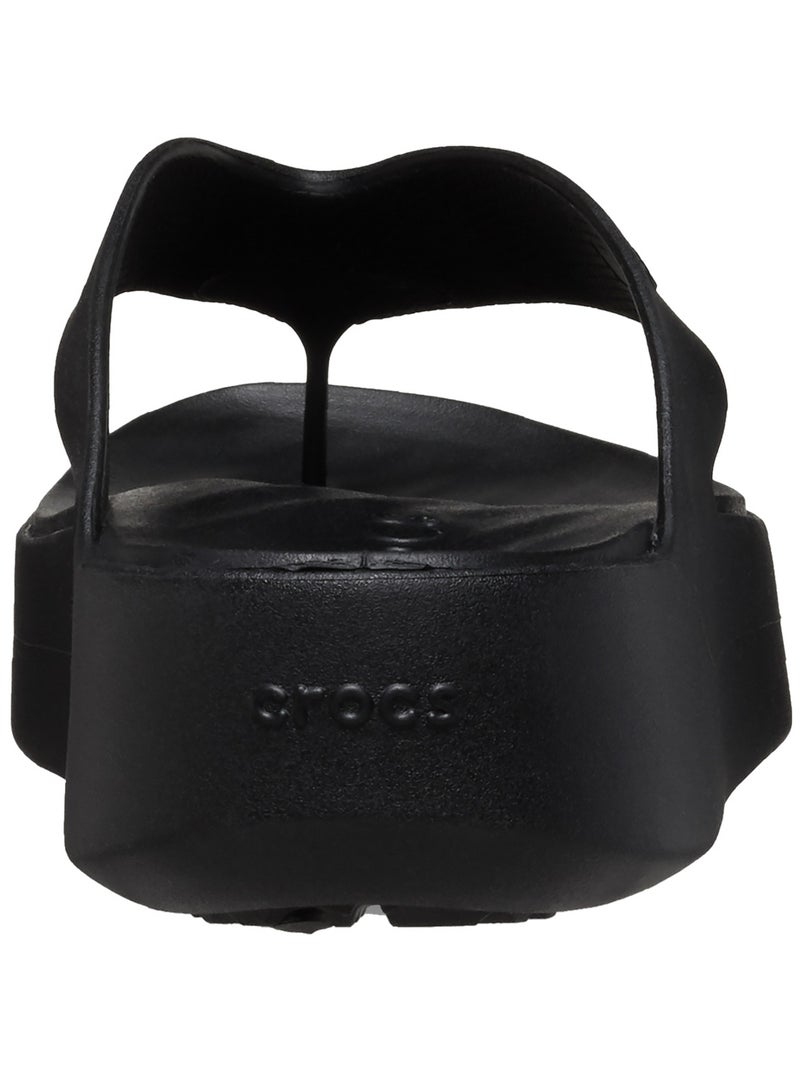 Sandales à Enfiler Crocs Getaway Platform Flip Noir - Kiabi