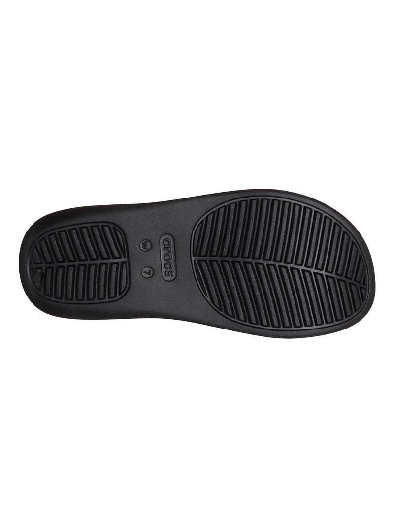 Sandales à Enfiler Crocs Getaway Platform Flip Noir - Kiabi