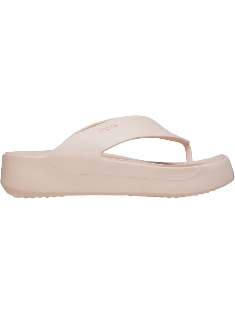 Sandales à Enfiler Crocs Getaway Platform Flip Rose - Kiabi