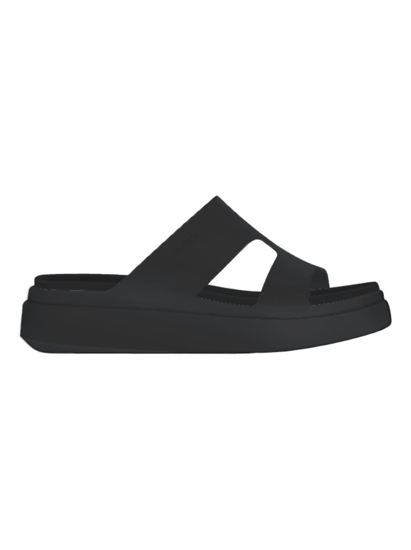 Sandales à Enfiler Crocs Getaway Platform Noir - Kiabi