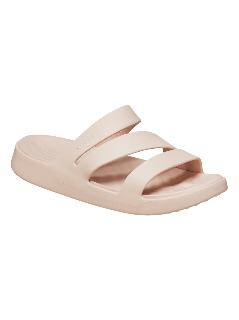Sandales à Enfiler Crocs Getaway Strappy Blanc - Kiabi