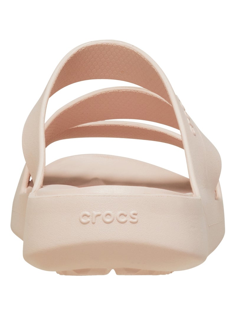 Sandales à Enfiler Crocs Getaway Strappy Blanc - Kiabi