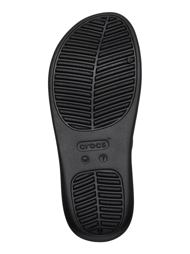 Sandales à Enfiler Crocs Getaway Strappy Noir - Kiabi