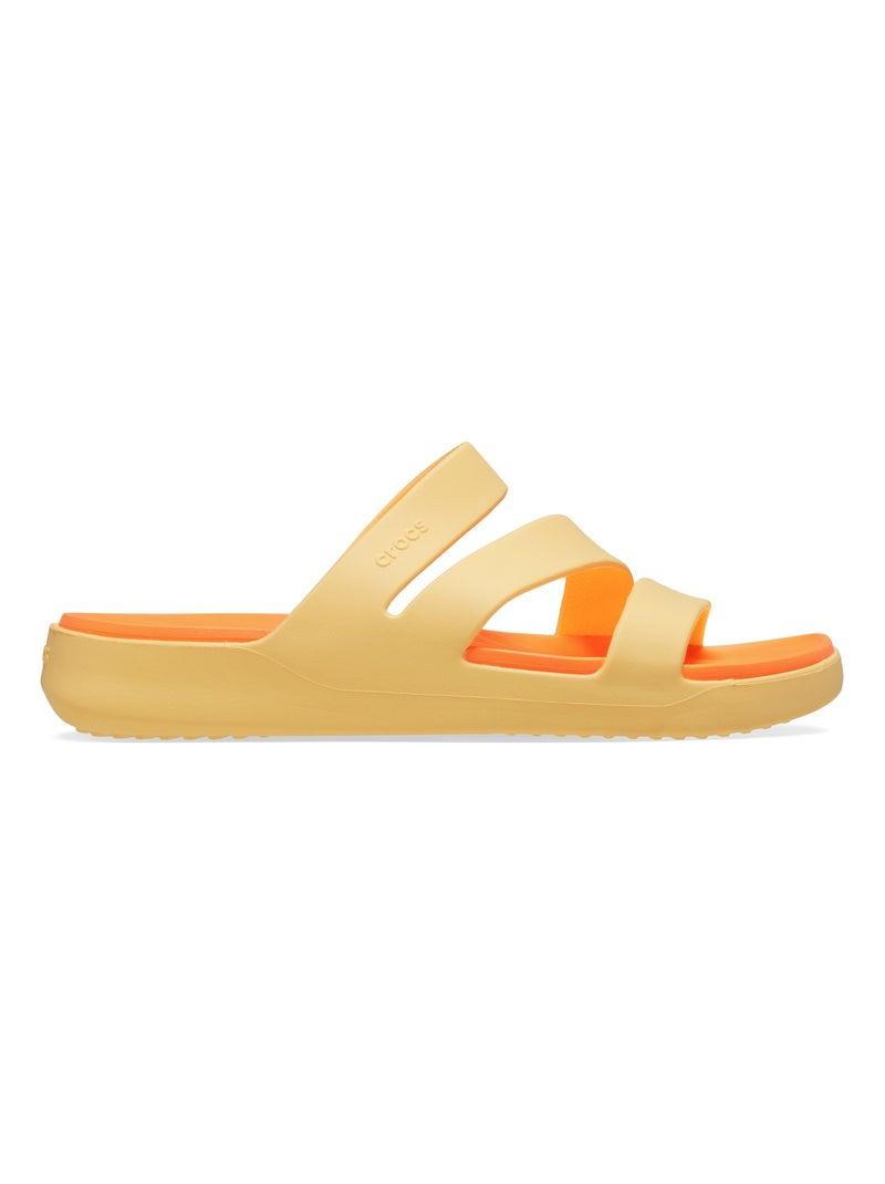 Sandales à Enfiler Crocs Getaway Strappy Rose - Kiabi