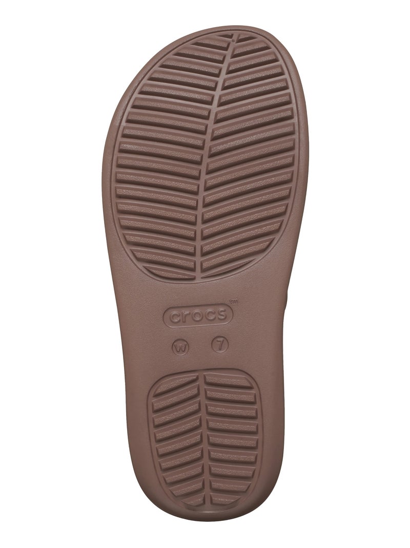 Sandales à Enfiler Crocs Getaway Strappy Vert - Kiabi