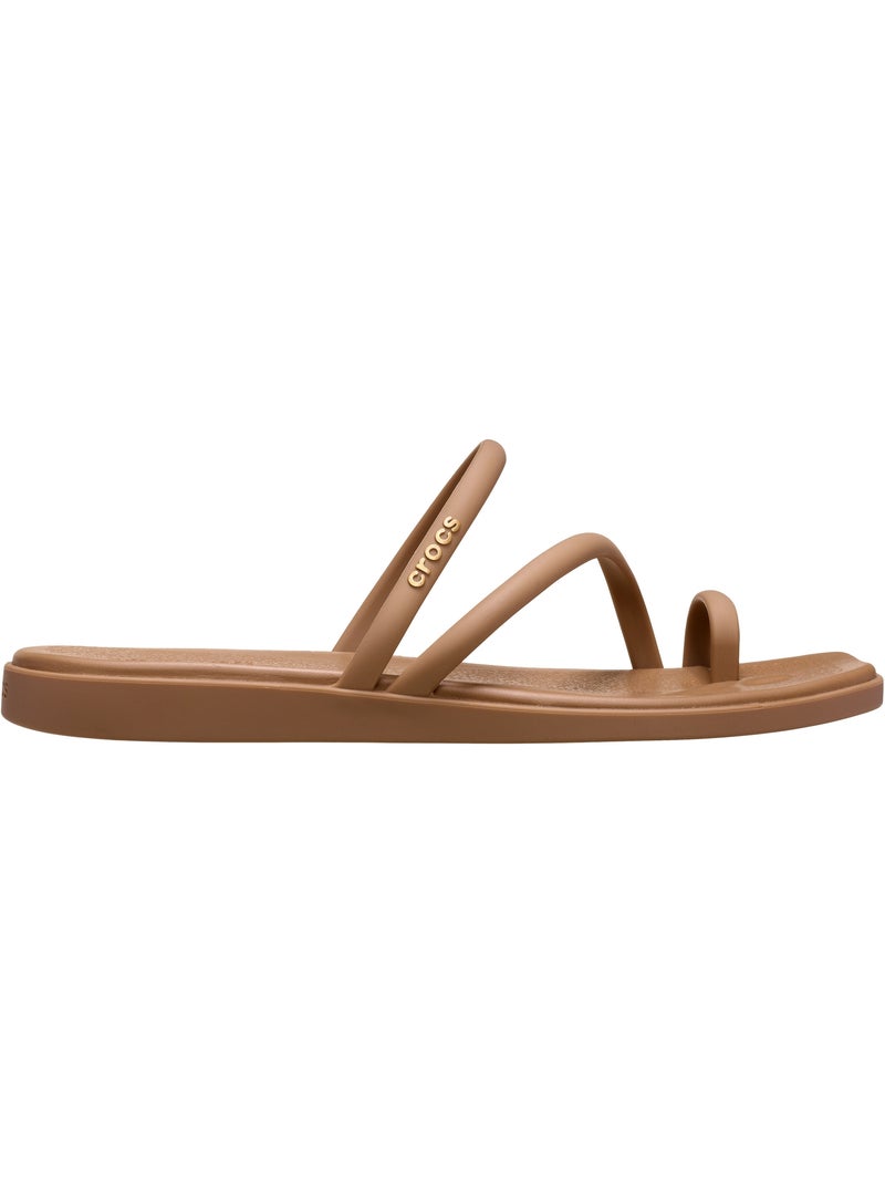 Sandales à Enfiler Crocs Miami Toe Loop Marron - Kiabi