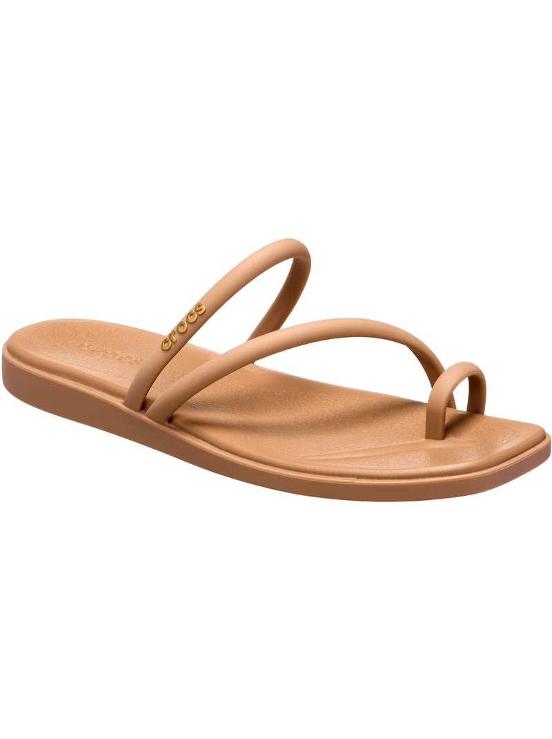 Sandales à Enfiler Crocs Miami Toe Loop Marron - Kiabi