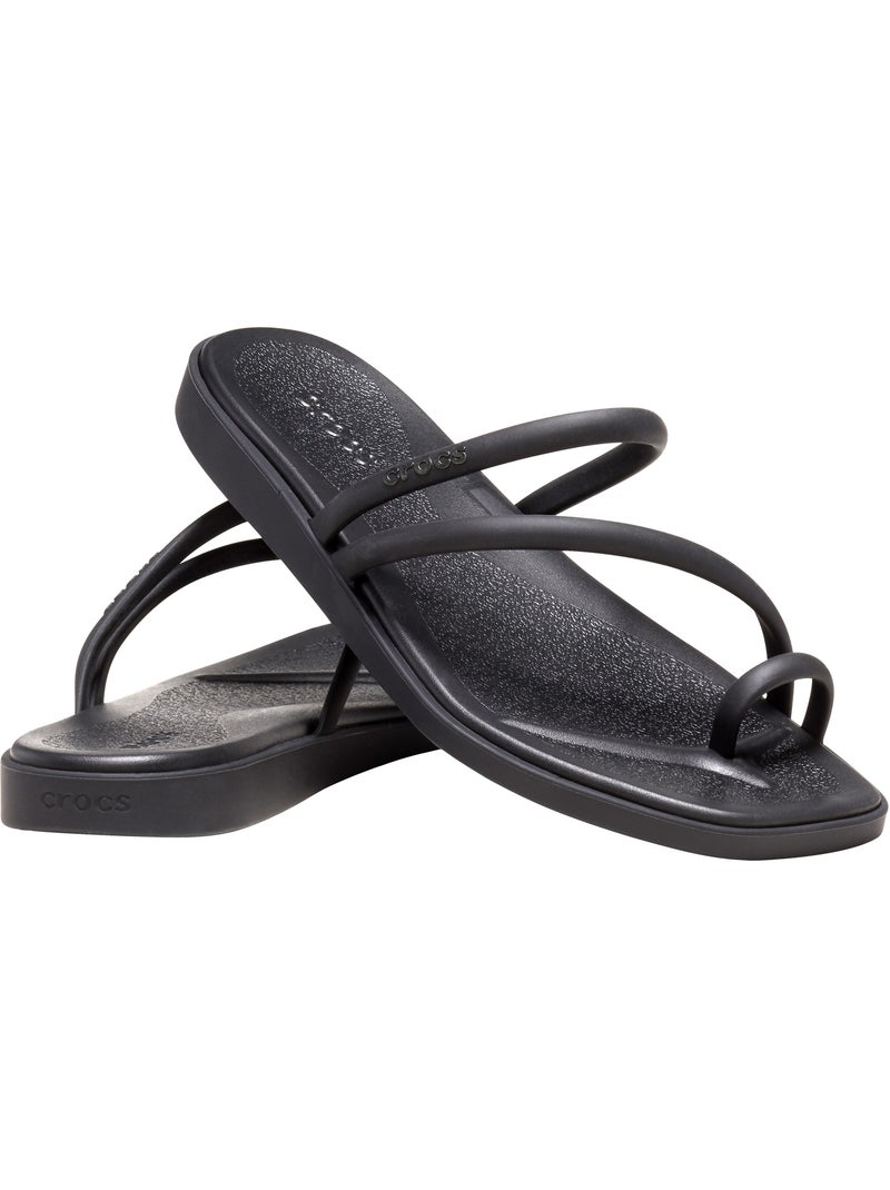 Sandales à Enfiler Crocs Miami Toe Loop Noir - Kiabi