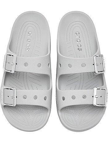 Sandales à Enfiler Crocs Saturdaymetallic Bucklesandalw