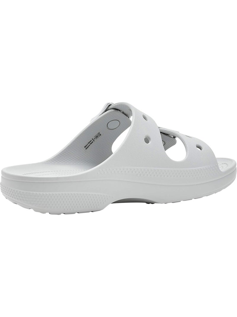 Sandales à Enfiler Crocs Saturdaymetallic Bucklesandalw Gris - Kiabi