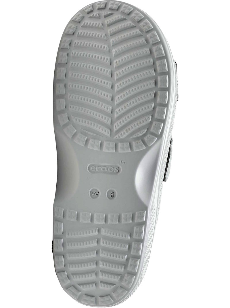 Sandales à Enfiler Crocs Saturdaymetallic Bucklesandalw Gris - Kiabi