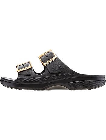 Sandales à Enfiler Crocs Saturdaymetallic Bucklesandalw