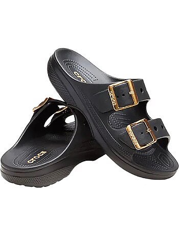 Sandales à Enfiler Crocs Saturdaymetallic Bucklesandalw