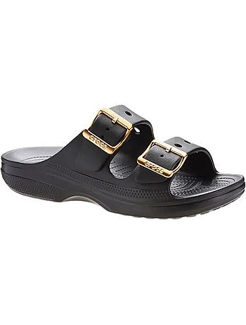Sandales à Enfiler Crocs Saturdaymetallic Bucklesandalw