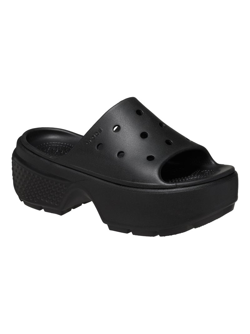 Sandales à Enfiler Crocs Stomp Noir - Kiabi
