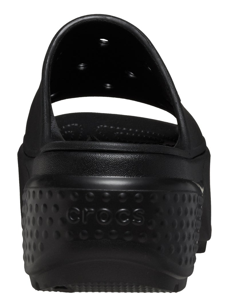Sandales à Enfiler Crocs Stomp Noir - Kiabi